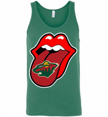 Minnesota Wild x The Rolling Stones Logo Tank - zezetee