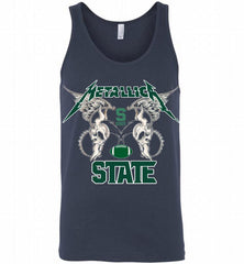 Metallica Michigan State Logo Tank - zezetee