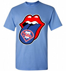 Philadelphia Phillies  x The Rolling Stones Logo Shirt - zezetee