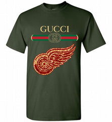 Gucci Detroit Red Wings Logo Shirt - zezetee