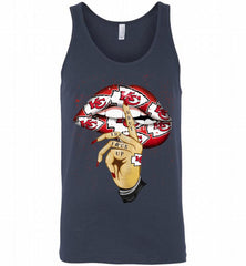 NFL Kansas City Chiefs Lip Shut The Fuck Up Tank - zezetee