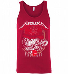 Metallica Skull Snake Atlanta Hawks Tank - zezetee