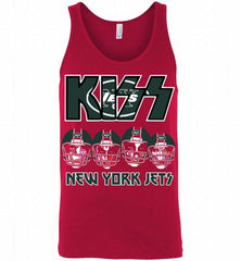 Kiss New York Jets Logo Tank - zezetee