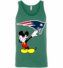 Disney Mickey Mouse Dabbing New England Patriots Tank - zezetee