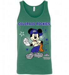 Colorado Rockies Mickey Mouse Disney Super Star Tank - zezetee