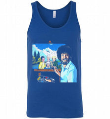 BOB ROSS PAINTING THE GOLDEN GIRL Tank - zezetee