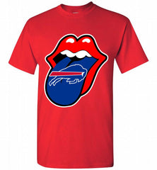 Buffalo Bills x The Rolling Stones Logo Shirt - zezetee
