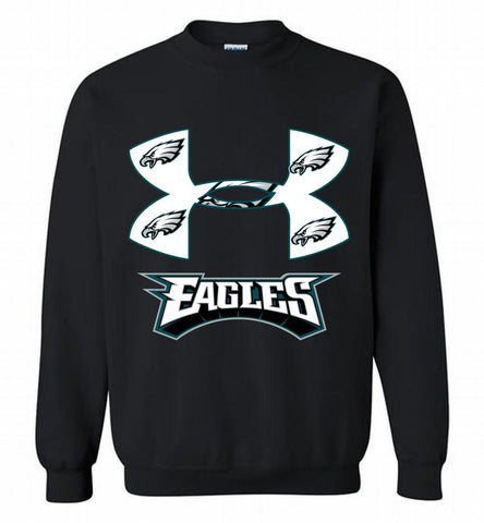 Under Armour Philadelphia Eagles Crewneck Sweatshirt - zezetee