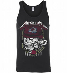 Metallica Skull Snake Colorado Avalanche Tank