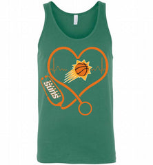 Nurse Heartbeat Love Phoenix Sun Tank - zezetee