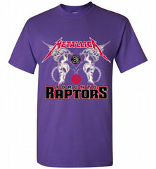 Metallica Toronto Raptors Logo Shirt - zezetee