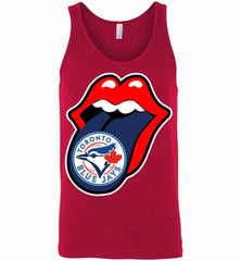 Toronto Blue Jays  x The Rolling Stones Logo Tank - zezetee