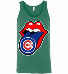 Chicago Cubs  x The Rolling Stones Logo Tank - zezetee