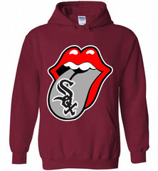 Chicago White Sox  x The Rolling Stones Logo Hoodie - zezetee