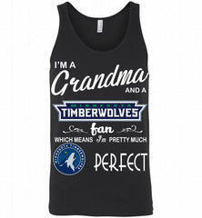 I'M A Grandma And A MinnesotaTimberwolves Fans Perfect Tank - zezetee