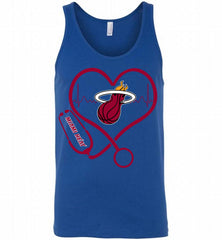 Nurse Heartbeat Love Miami Heat Tank - zezetee