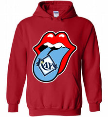 Tampa Bay Rays  x The Rolling Stones Logo Hoodie - zezetee