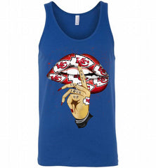 NFL Kansas City Chiefs Lip Shut The Fuck Up Tank - zezetee