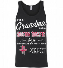 I'M A Grandma And A Houston Rockets Fans Perfect Tank - zezetee