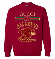 Gucci St Louis Eagles Logo Crewneck Sweatshirt - zezetee