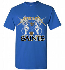 Metallica New Orleans Saints Logo Shirt - zezetee