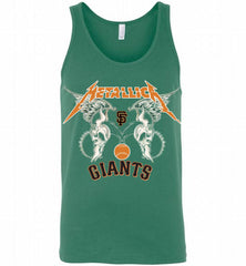 Metallica San Francisco Giants Logo Tank - zezetee