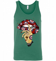MLB Washington Nationals Lip Shut The Fuck Up Tank - zezetee