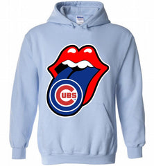 Chicago Cubs  x The Rolling Stones Logo Hoodie - zezetee