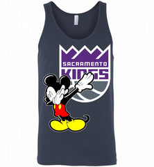 Disney Mickey Mouse Dabbing Sacramento Kings Tank - zezetee