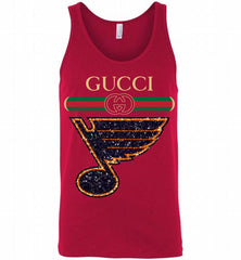 Gucci St Louis Blues Logo Tank - zezetee