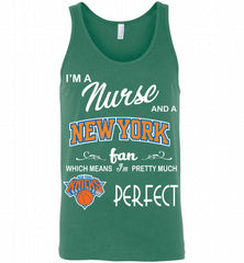 I'M A Nurse And A New York Knicks Fans Perfect Tank - zezetee