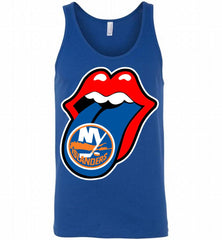 New York Islanders  x The Rolling Stones Logo Tank - zezetee