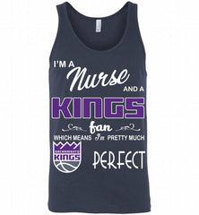 I'M A Nurse And A Sacramento Kings Fans Perfect Tank - zezetee