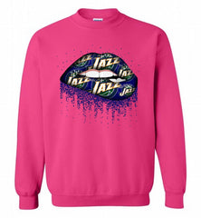Lip Utah Jazz Crewneck Sweatshirt - zezetee
