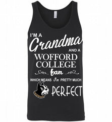 I'M A Grandma And A Wofford Terriers Fan Tank - zezetee