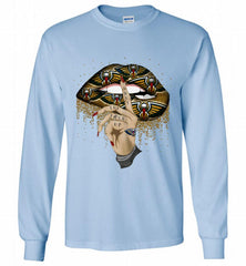 New Orleans Pelicans Lip Shut The Fuck Up Gildan Long Shirt - zezetee