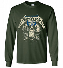 Metallica We Don't Give A Shit Kansas City Royals Gildan Long Shirt - zezetee
