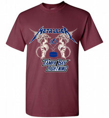 Metallica Tampa Bay Lightning Logo Shirt - zezetee