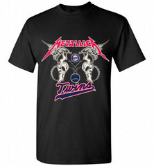 Metallica Minnesota Twins Logo Shirt - zezetee
