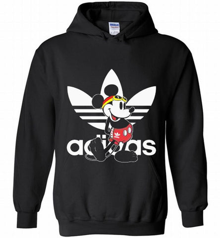ADIDAS SWIMMING MICKEY MOUSE DISNEY SPORTS Hoodie - zezetee
