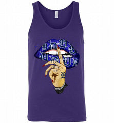 MLB Detroit Tigers Lip Shut The Fuck Up Tank - zezetee