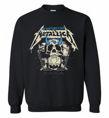Metallica We Don't Give A Shit Tennessee Titans Crewneck Sweatshirt - zezetee
