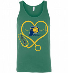 Nurse Heartbeat Love Indiana Pacers Tank - zezetee
