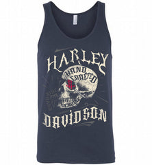 HARLEY DAVIDSON SKULL Houston Rockets Tank - zezetee