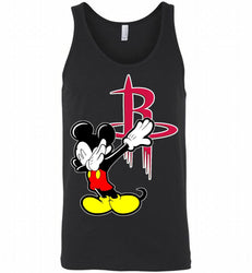 Disney Mickey Mouse Dabbing Houston Rockets Tank