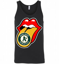 Oakland Athletics  x The Rolling Stones Logo Tank