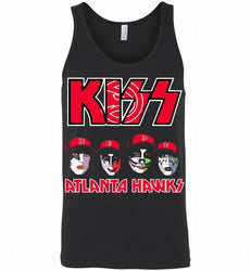 Kiss Atlanta Hawks Logo Tank