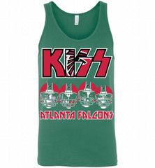 Kiss Atlanta Falcons Logo Tank - zezetee