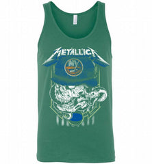 Metallica Skull Snake New York Islanders Tank - zezetee