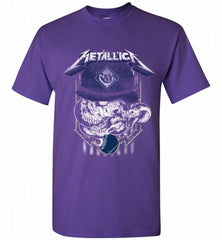 Metallica Skull Tampa Bay Rays Logo Shirt - zezetee